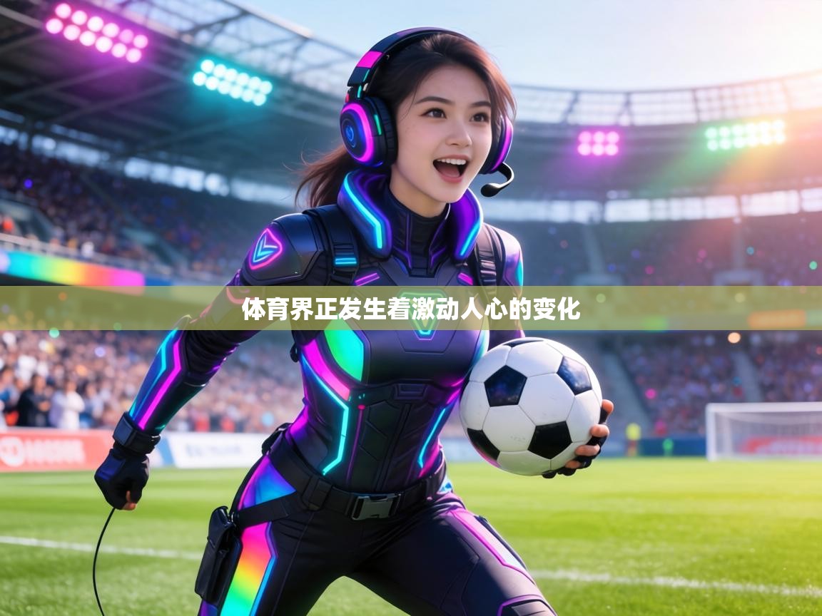 体育界正发生着激动人心的变化